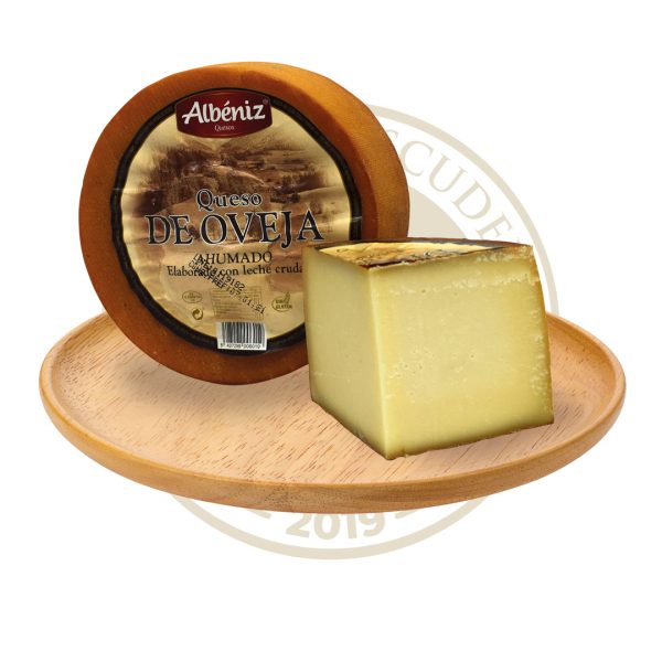 QUESO OVEJA AHUMADO «IDIAZABAL»D.O.P. (27,99 EUROS/KILO)