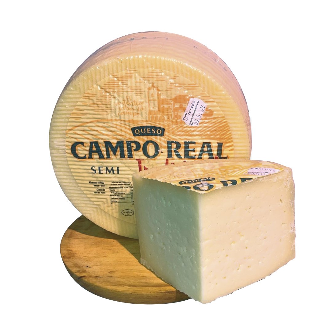 QUESO SEMICURADO «CAMPOREAL» (17,95 EUROS/KILO)