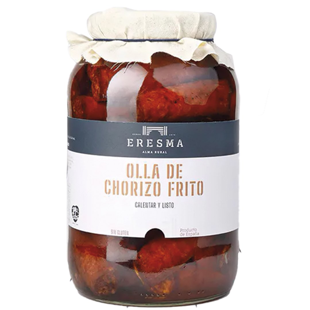 OLLA DE CHORIZO FRITO ( P.NETO 900 GRAMOS) “ERESMA”