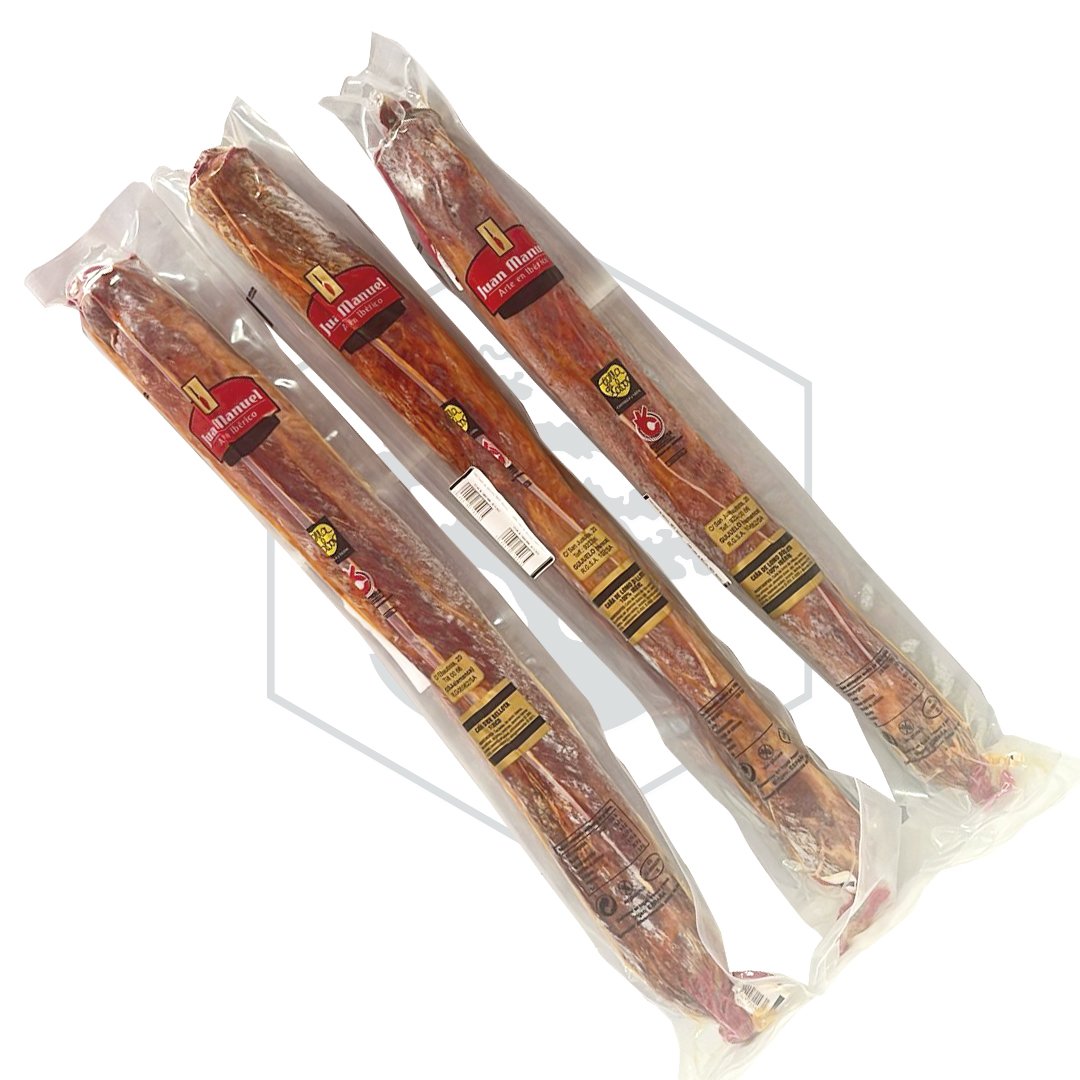 LOMO BELLOTA 100% JUAN MANUEL (1,300 APROX) (74,99 EUROS/KILO)