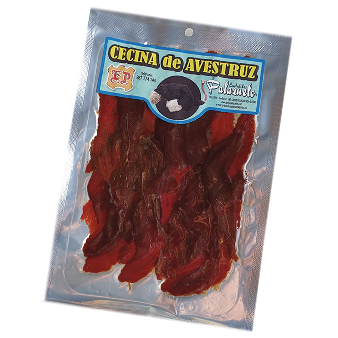 CECINA DE AVESTRUZ 100G “PALAZUELO”